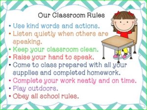 FREE- Classroom rules posters