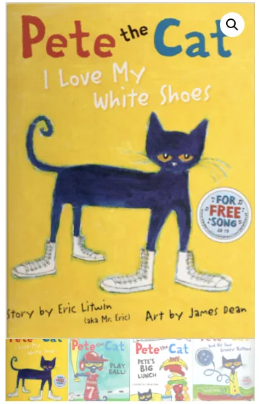 9 Pete the Cat PDF books Set