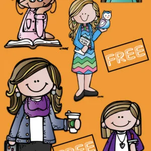 FREE- Teachers clip art