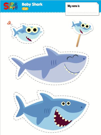 baby shark play set