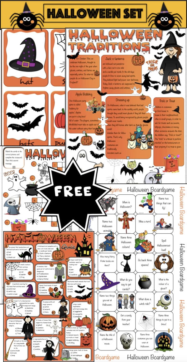 Halloween Free set