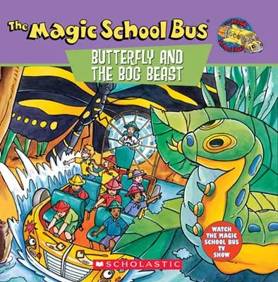 Cover of FREE The Magic School Bus PDF – Butterfly and the Bog Beast Scholastic Reader for kids