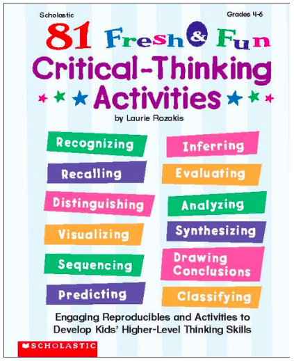 higher level critical thinking activities