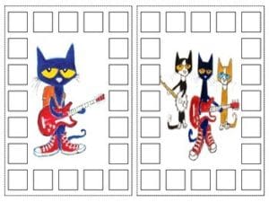 Pete the Cat Punch Cards | Classroom Rewards