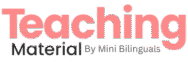 Teaching Material by Mini Bilinguals logo